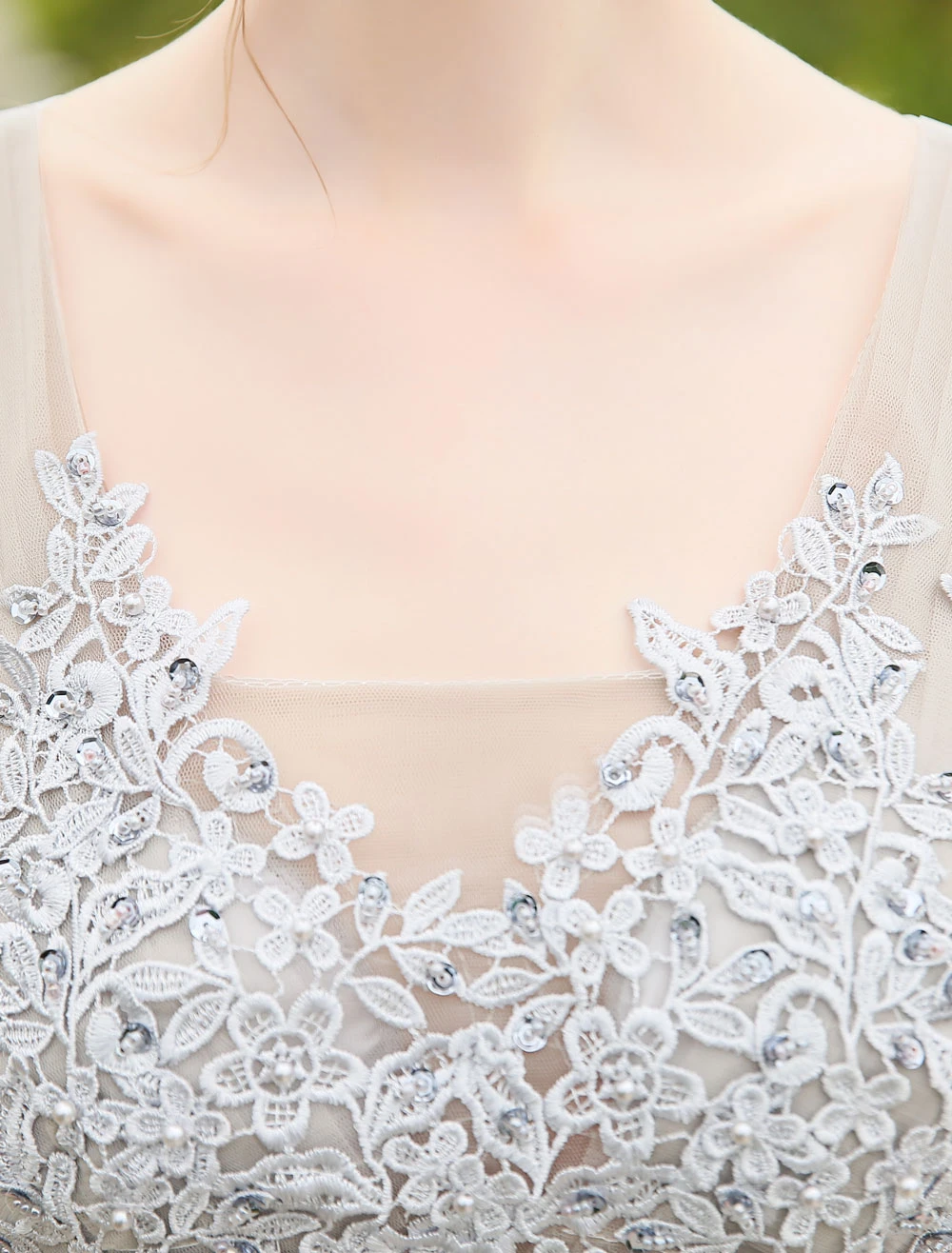 Long Prom Dress 2023 Dark Navy V Neck Backless Lace Beading A Line Tulle Formal Dresses Wedding Guest Dresses - Image 18