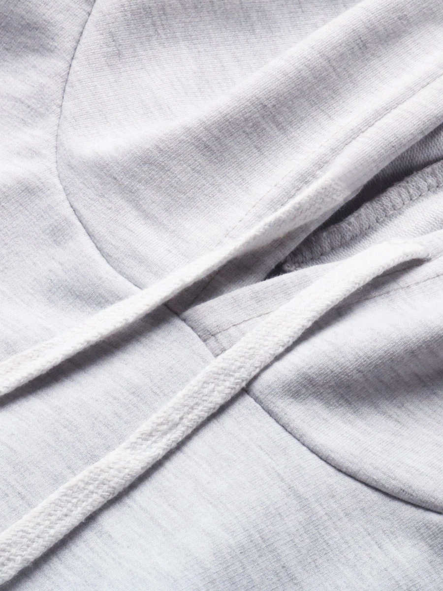 Women Hoodie Grey Long Sleeves Color Block Cotton Classic Winter Hooded Sweatshirt Cozy Active Outerwear - Image 9