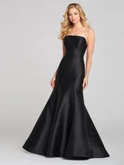 Black Evening Dress 2023 Sexy Mermaid Dress Backless Strapless Formal Dresses Free Customization