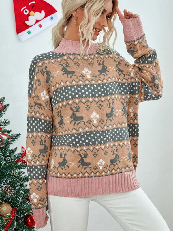 Pullovers 2023 For Women Christmas Knitted Sweaters - Image 5