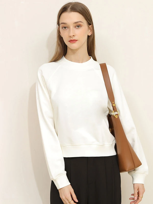 Hoodie For Women Dark Navy Long Sleeves Hooded Sweatshirt - Image 3