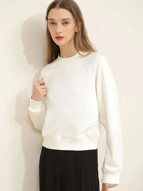 Hoodie For Women Dark Navy Long Sleeves Hooded Sweatshirt - Image 2